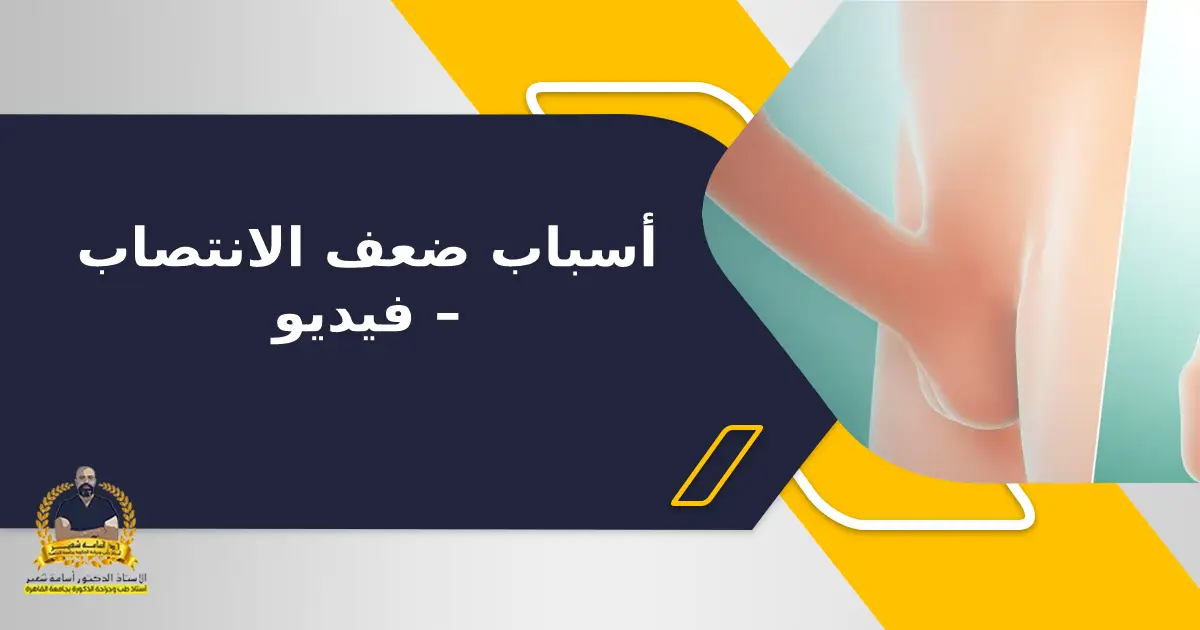 Read more about the article أسباب ضعف الانتصاب – فيديو